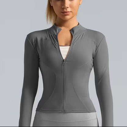 Womens Pickleball Workout Jacket Zip Up
