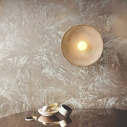 Rustic Wood Wall Sconce Handcrafted LED Wall