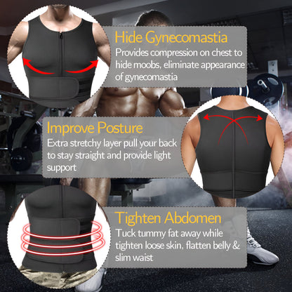 Workout Vest Neoprene Adjustable Fitness
