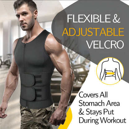 Workout Vest Neoprene Adjustable Fitness