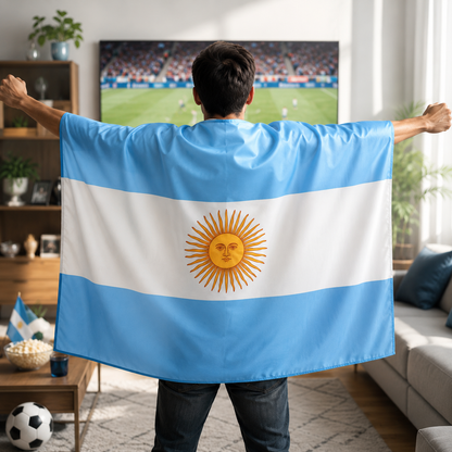 World Cup Argentina Flag Banner Sports Fan