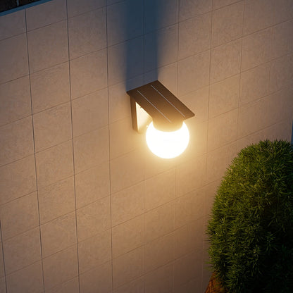 Solar Globe LED Wall Light Smart Dimmable