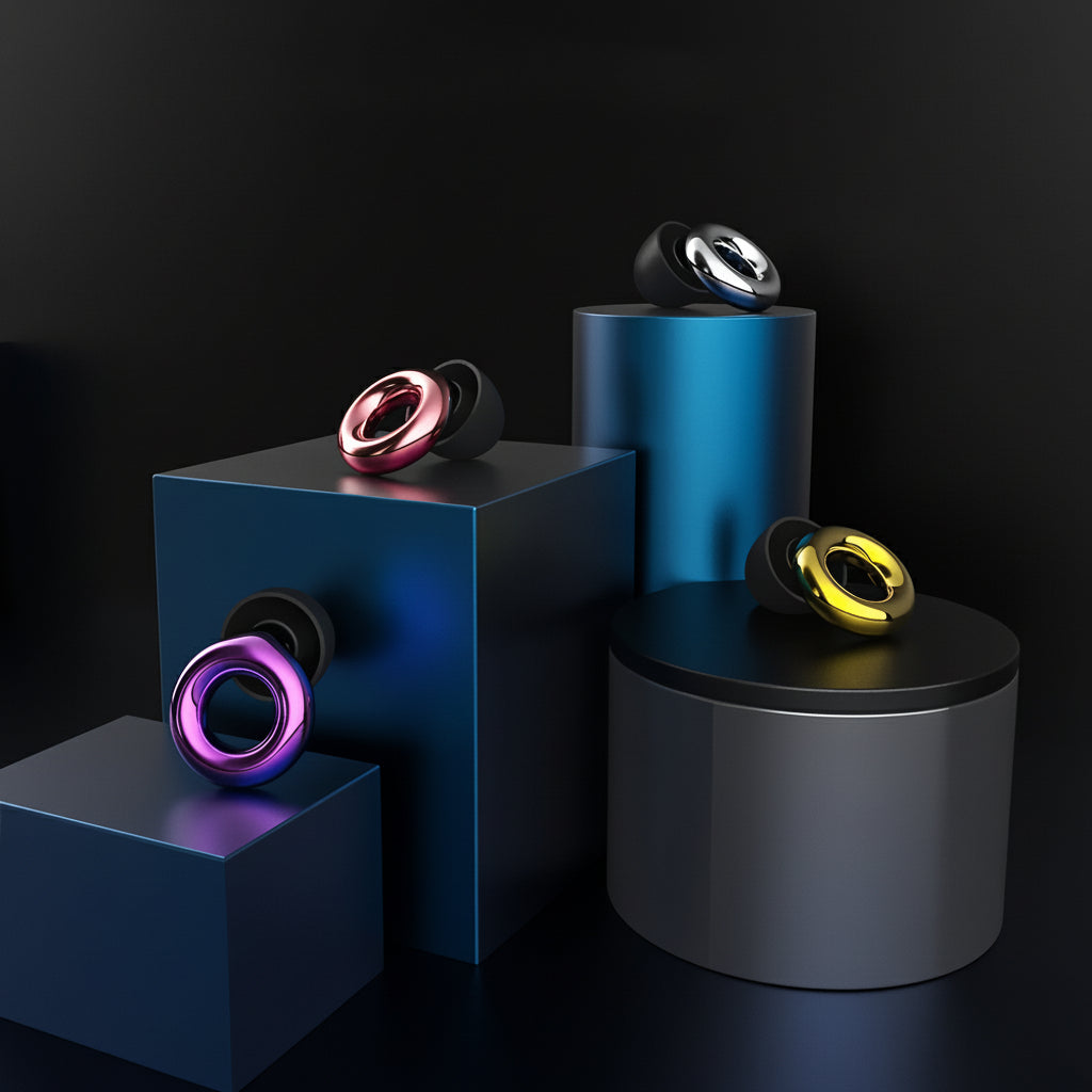 Ear Plugs Reusable Silicone Noise Cancelling