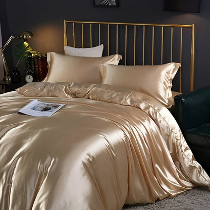Antibacterial Silk Bedding Set Breathable