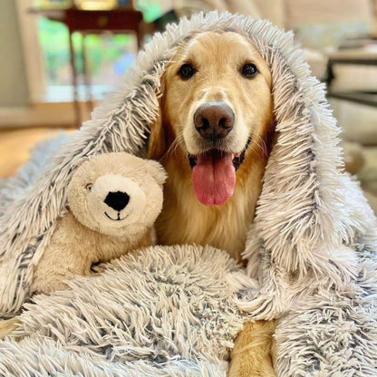 Anxiety Relieving Fluffy Soft Pet Blanket