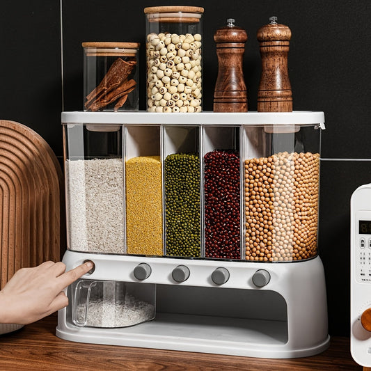 Multi Compartment Kitchen Grain Storage