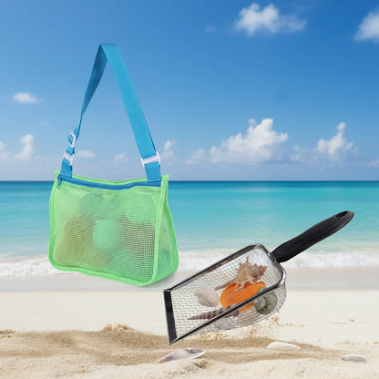 Beach Toy Kids Sand Sifter Shell Collector