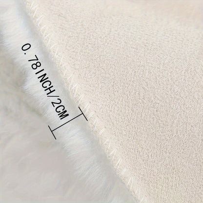 Cloud Comfort Round Bubble Rug Soft Fluffy
