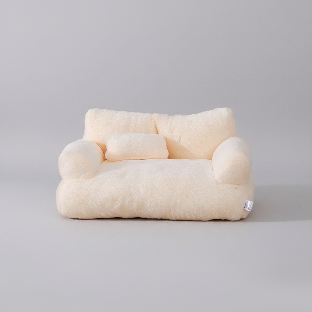 Calming Pet Sofa Soft Relax Zipper Design