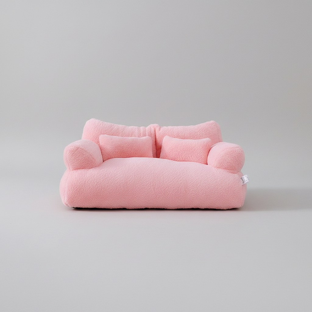 Calming Pet Sofa Soft Relax Zipper Design