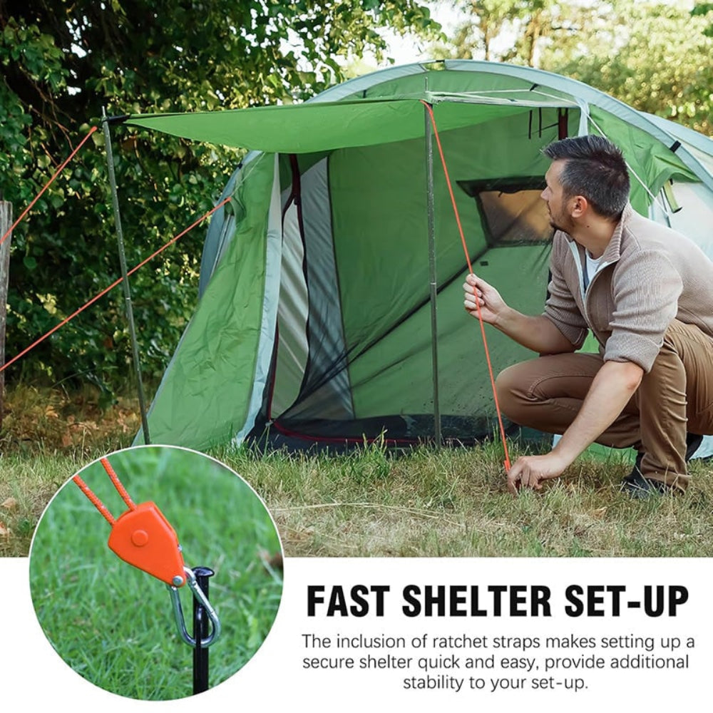Camping Rope Easy Shelter Setup High