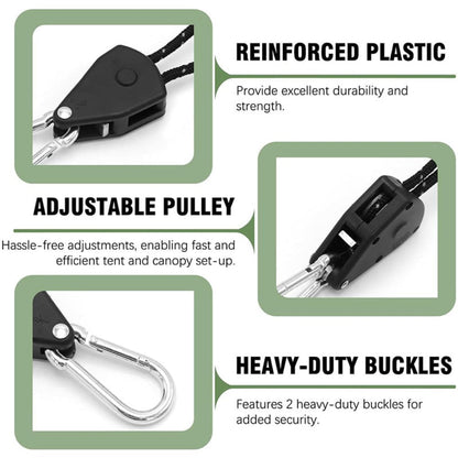 Camping Rope Easy Shelter Setup High