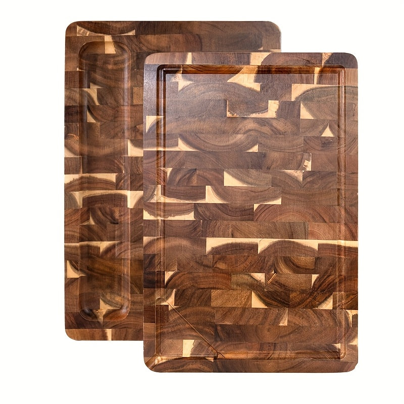 Acacia Wood Cutting Board Durable End Grain