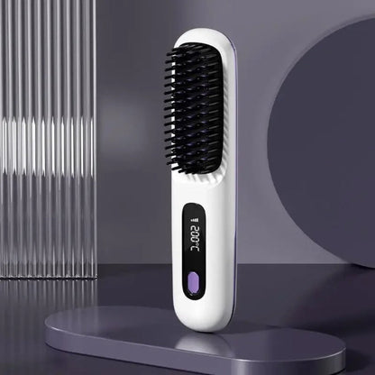 Ceramic Cordless Portable Hair Straightener