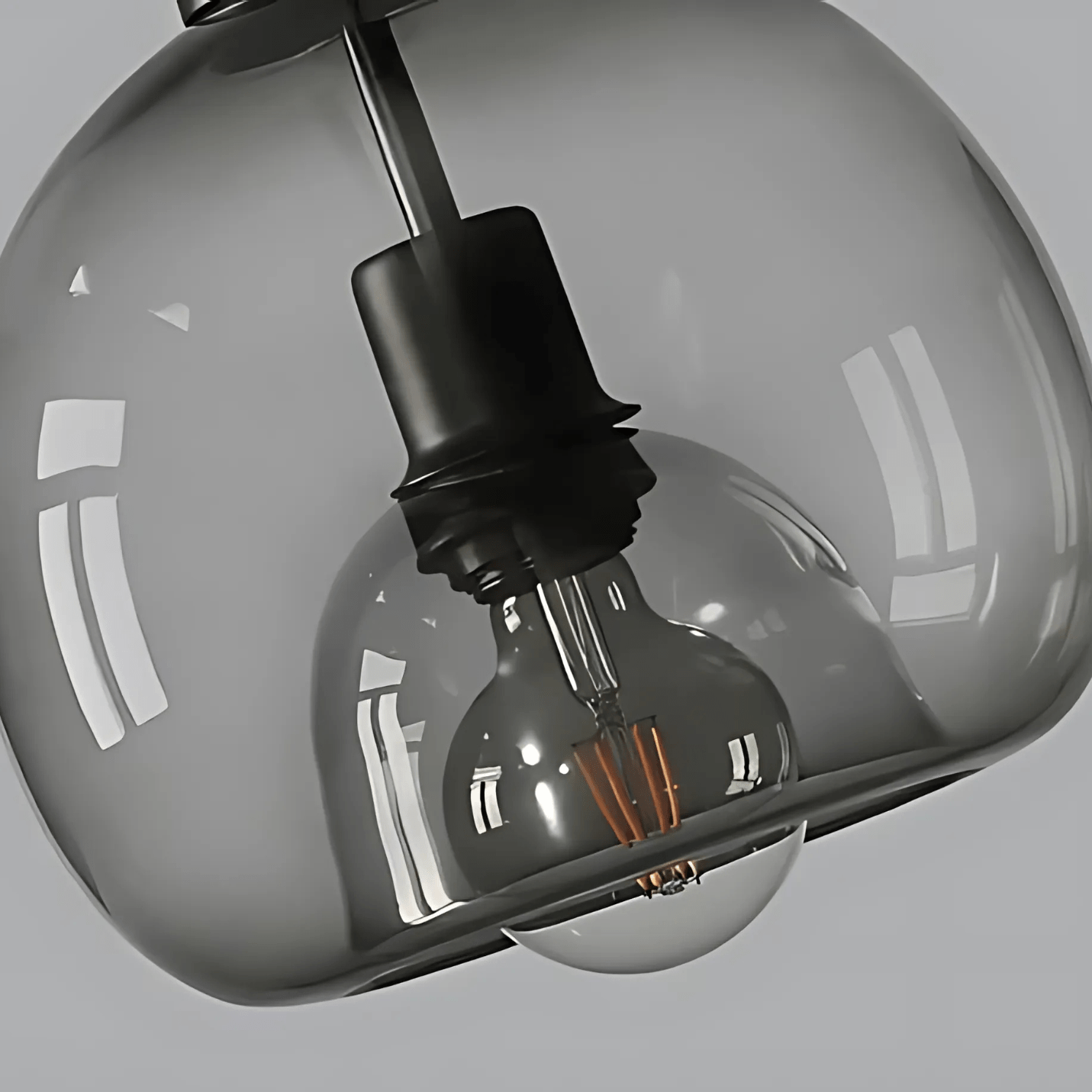 Clyde Glass Pendant Light Modern Handblown