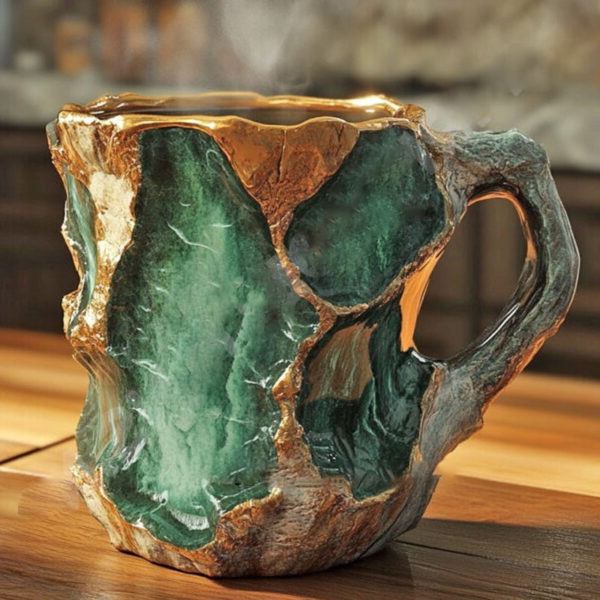 Coffee Mug Geode Style Novelty Tea Cup