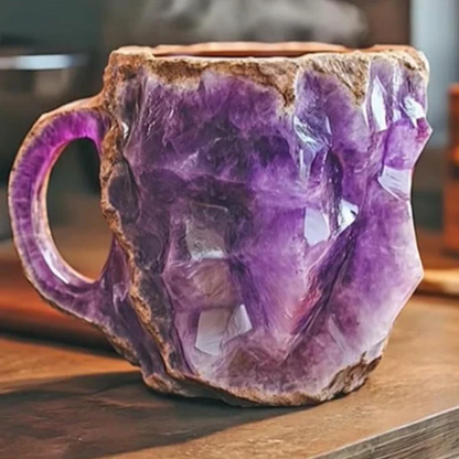 Coffee Mug Geode Style Novelty Tea Cup