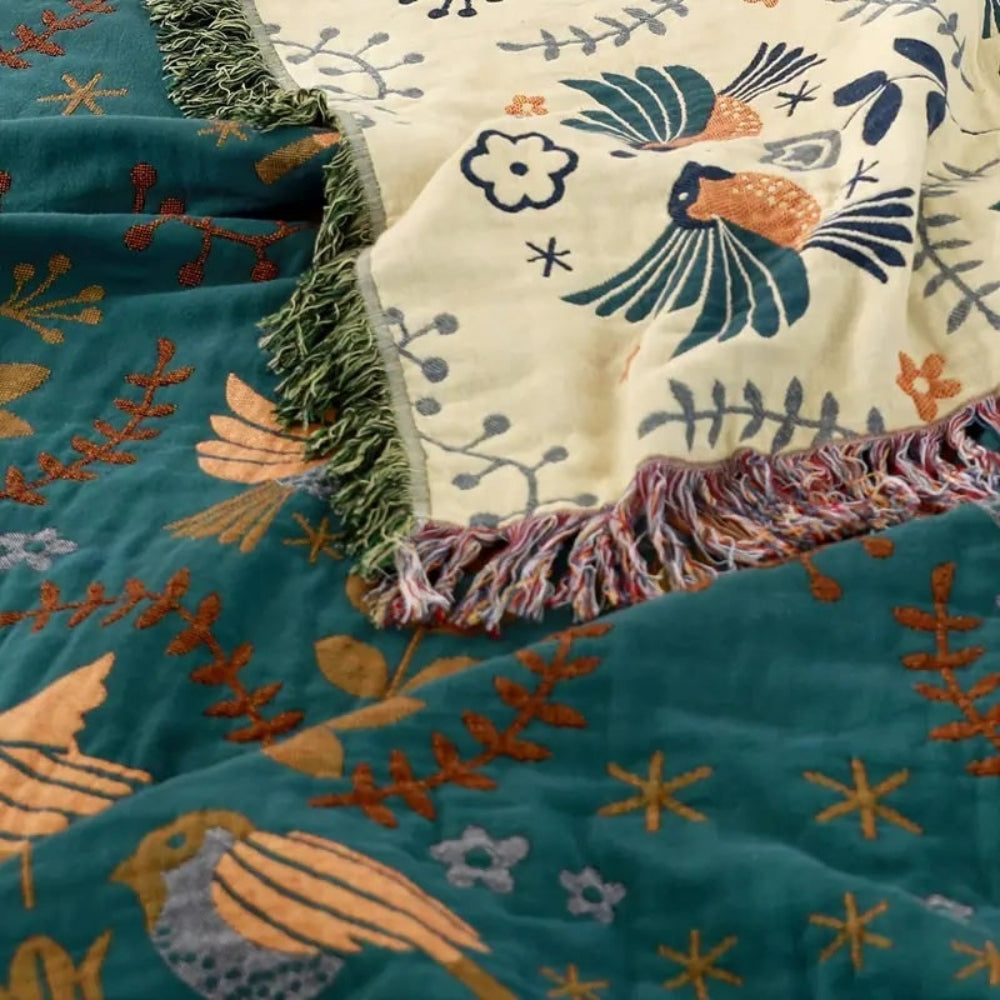 Cooling Throw Blanket Reversible Decorative