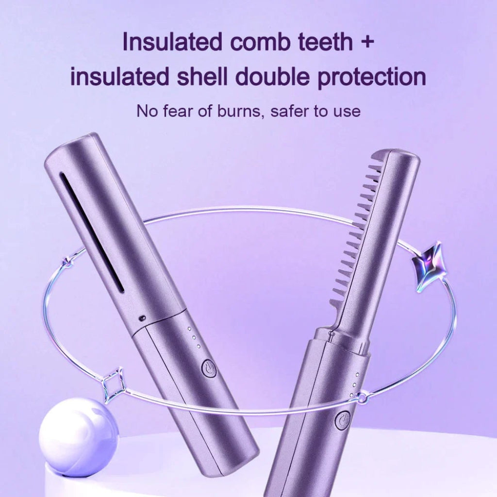 Cordless Portable Hair Straightener Travel