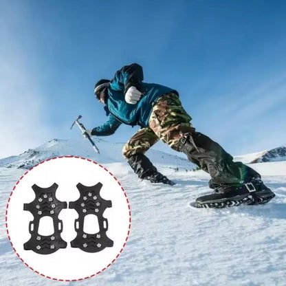 Crampons Snow Ice Stretch Slip On Design
