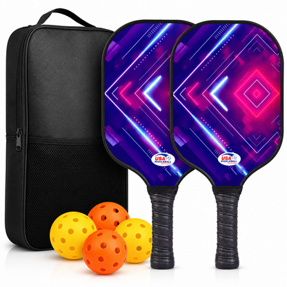 Pickleball Paddle Set Lightweight Graphite