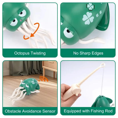 Dancing Octopus Toy Lights Music Interactive