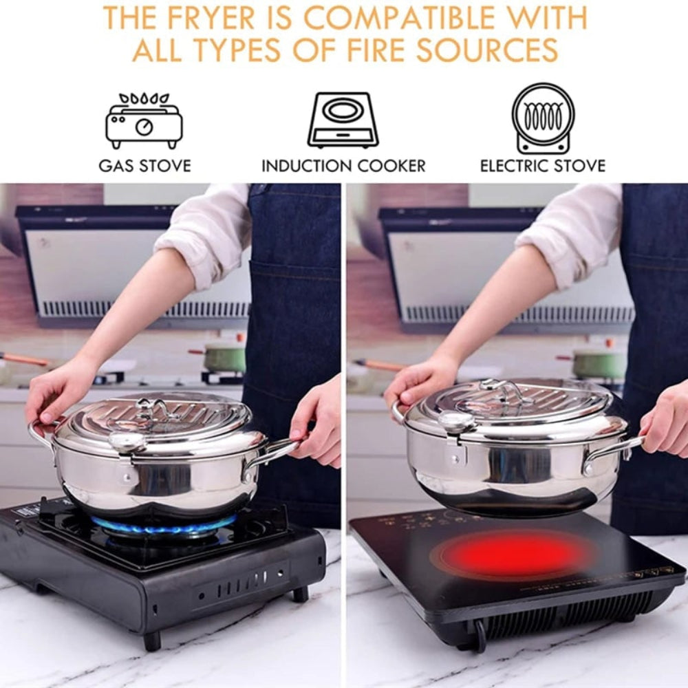 Deep Fryer Kitchen Appliance Temperature