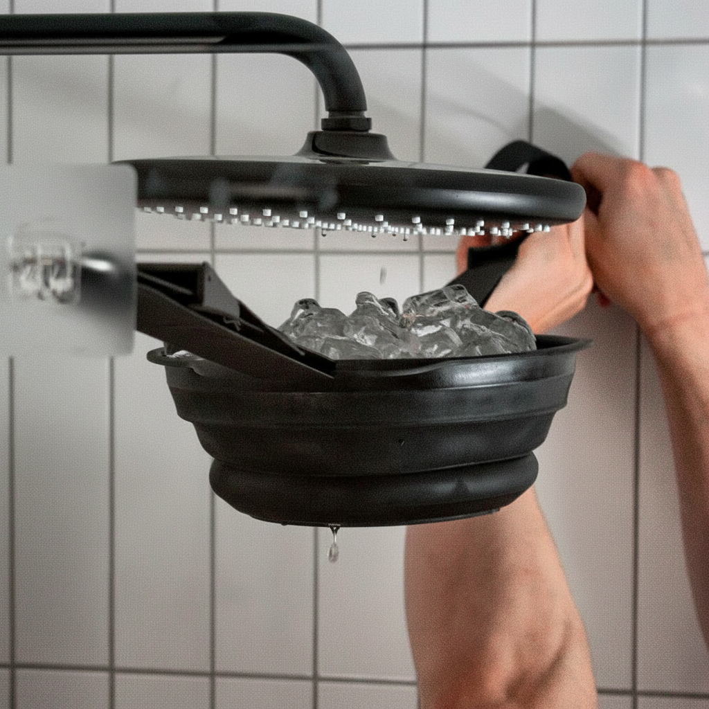 Desk Fan Cooling Shower Ice Therapy Cold