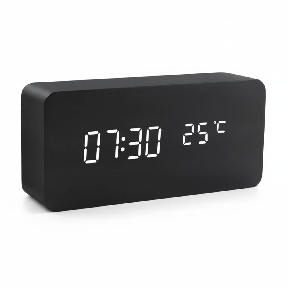 Digital Alarm Clock Modern Design Multi