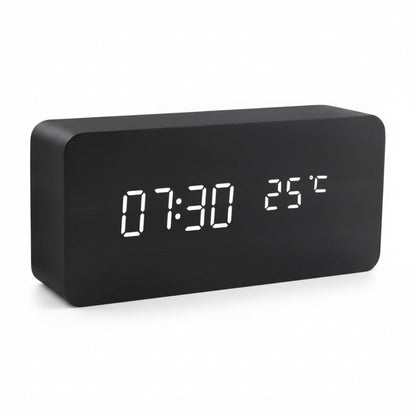 Digital Alarm Clock Modern Design Multi