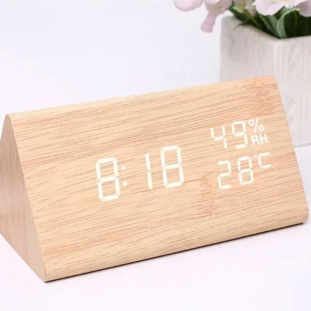 Digital Alarm Clock Modern Design Multi