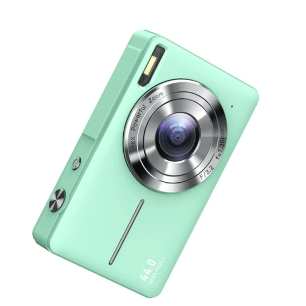 Digital Camera Vintage Compact Lens LCD