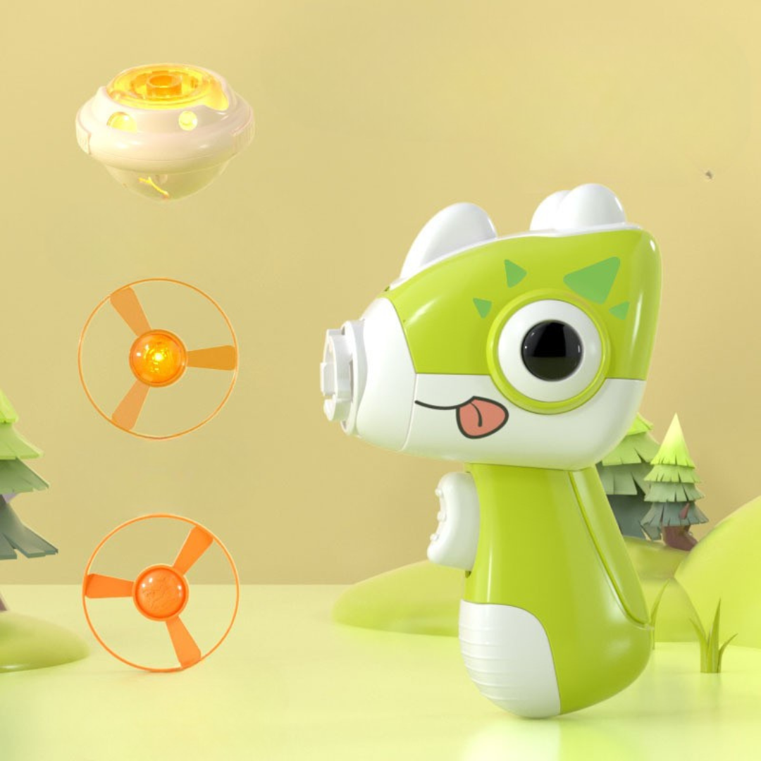 Dinosaur Toy Spinning Top Launcher Fridge