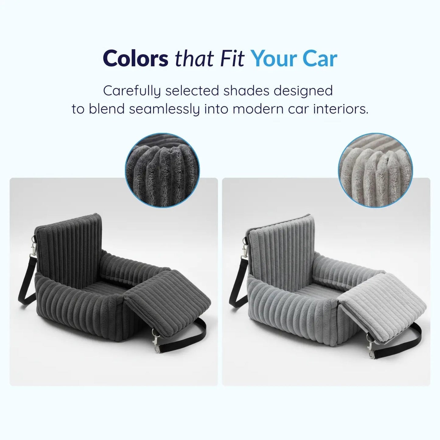 Dog Car Seat Travel Safety Booster Pet