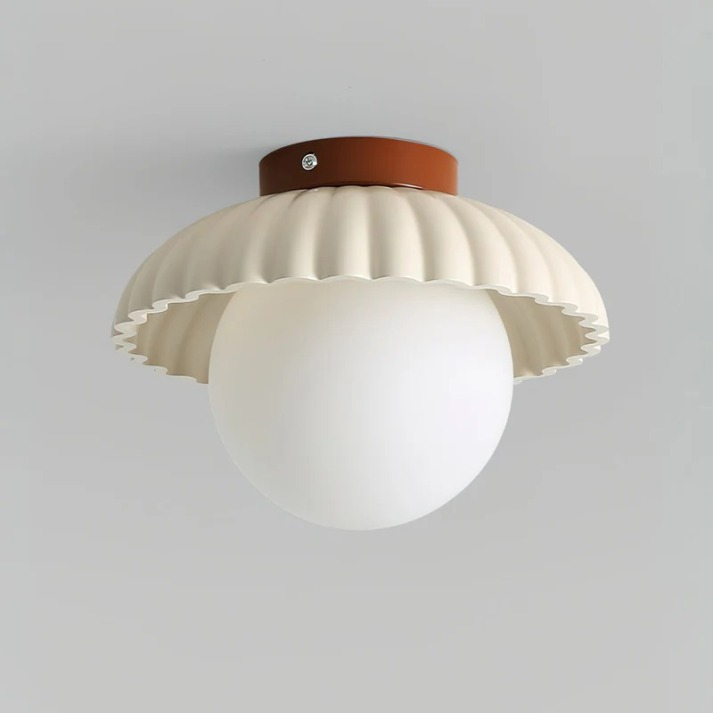Iron Hallway Ceiling Light Modern Glass &