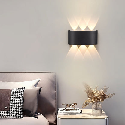 Modern Dual Beam LED Wall Light Indoor