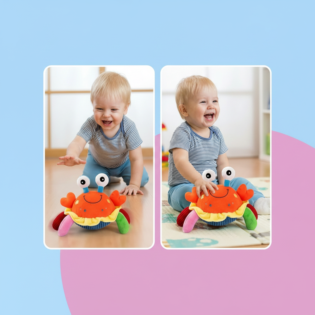 Educational Toy Interactive Toy Musical Crab
