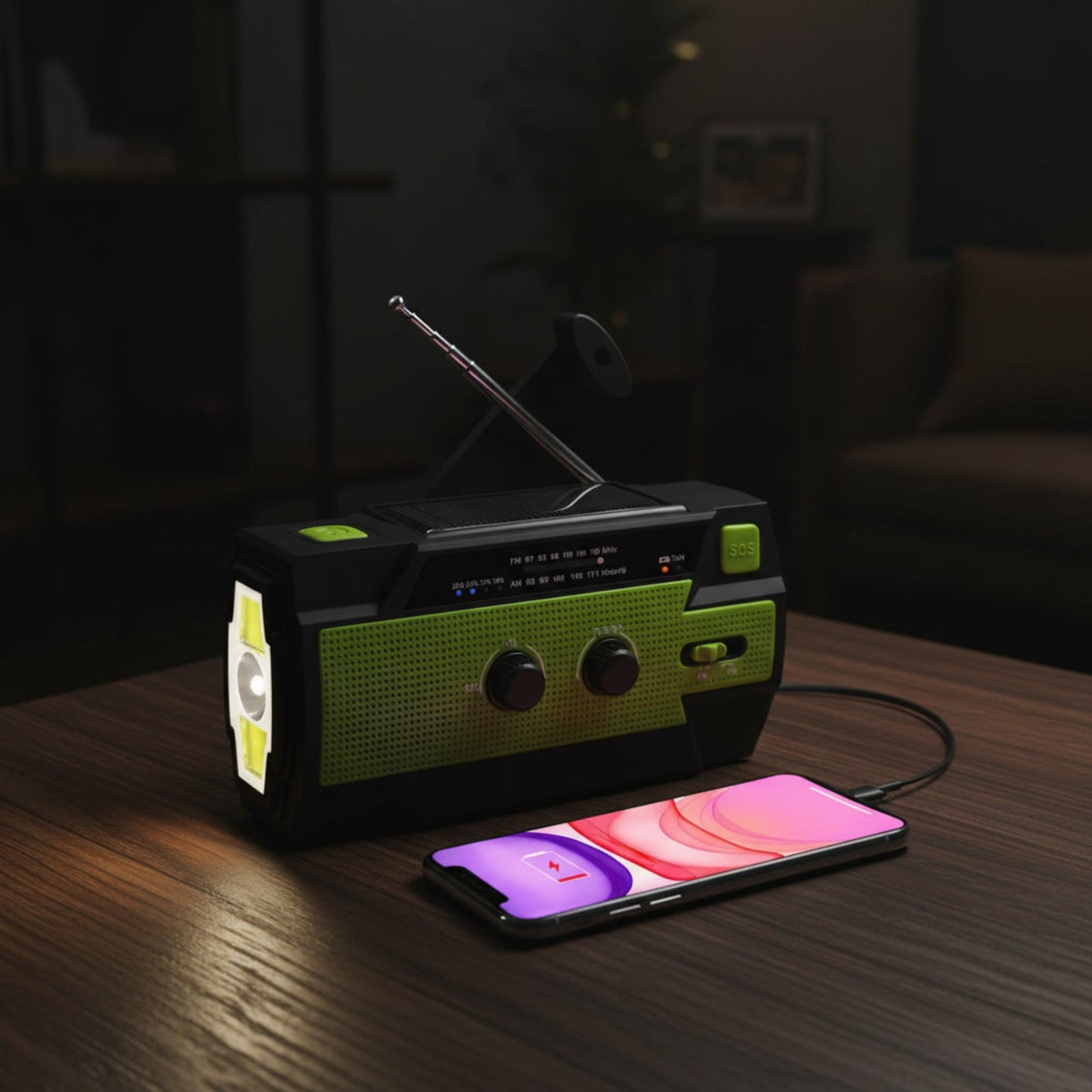 Emergency Radio Hand Crank Portable Survival