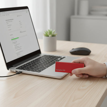 External Hard Drive Portable SSD Plug Play