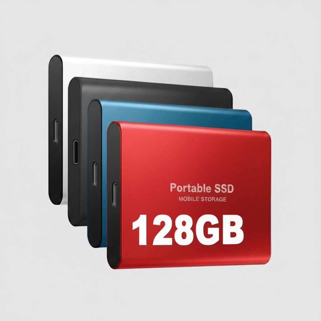 External Hard Drive Portable SSD Plug Play