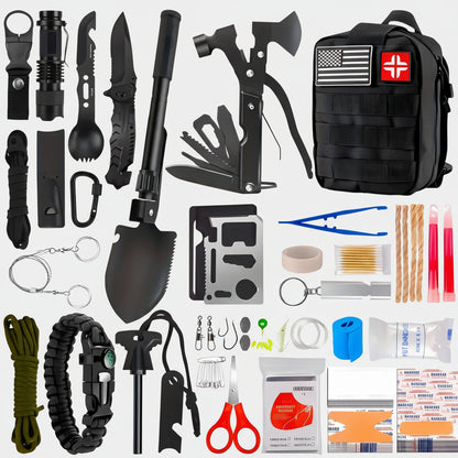 Tactical Survival Gear Backpack Multi Tool