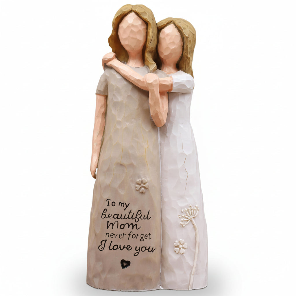 Mothers Day Figurine Mom Daughter Love