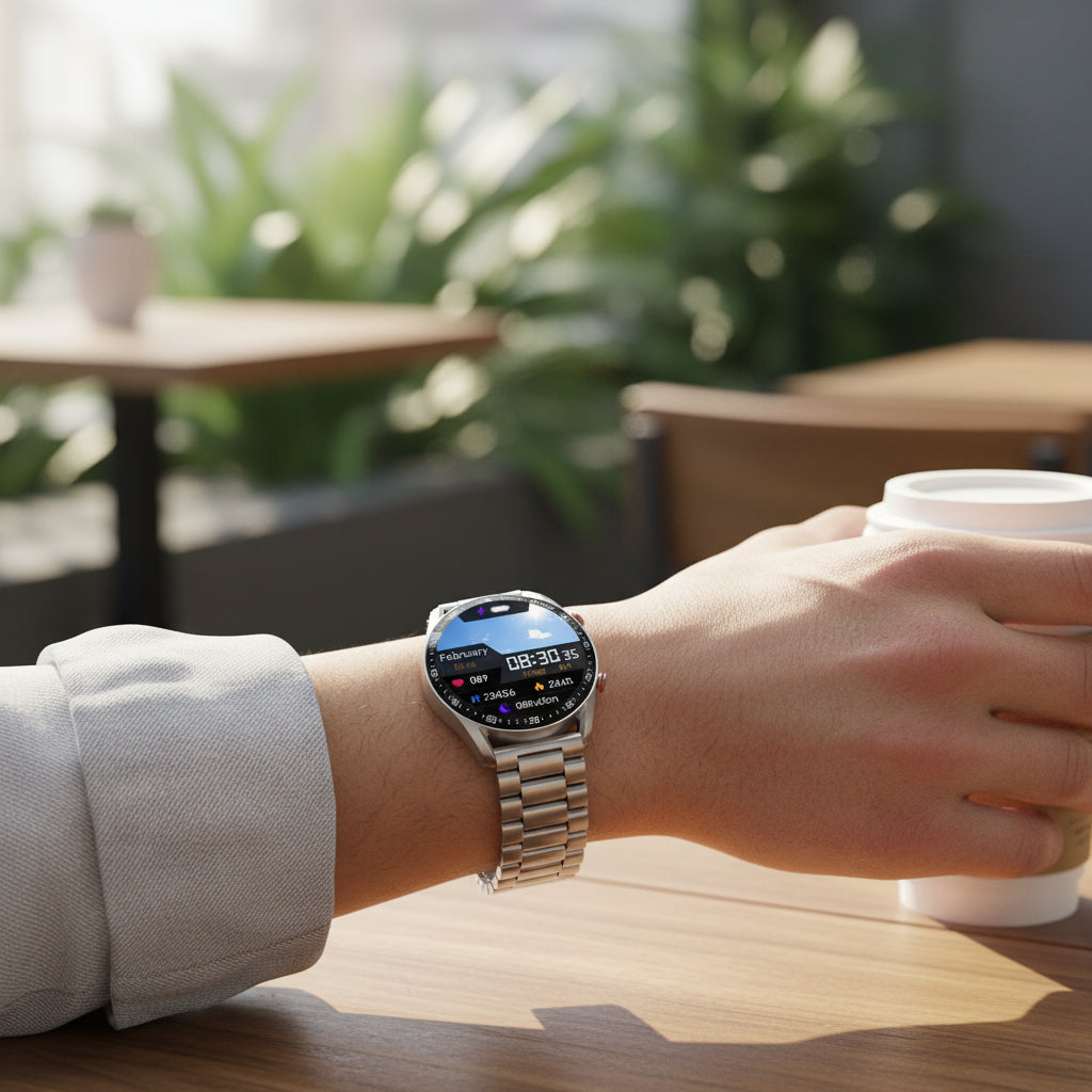 Fitness Tracker Smartwatch Heart Rate