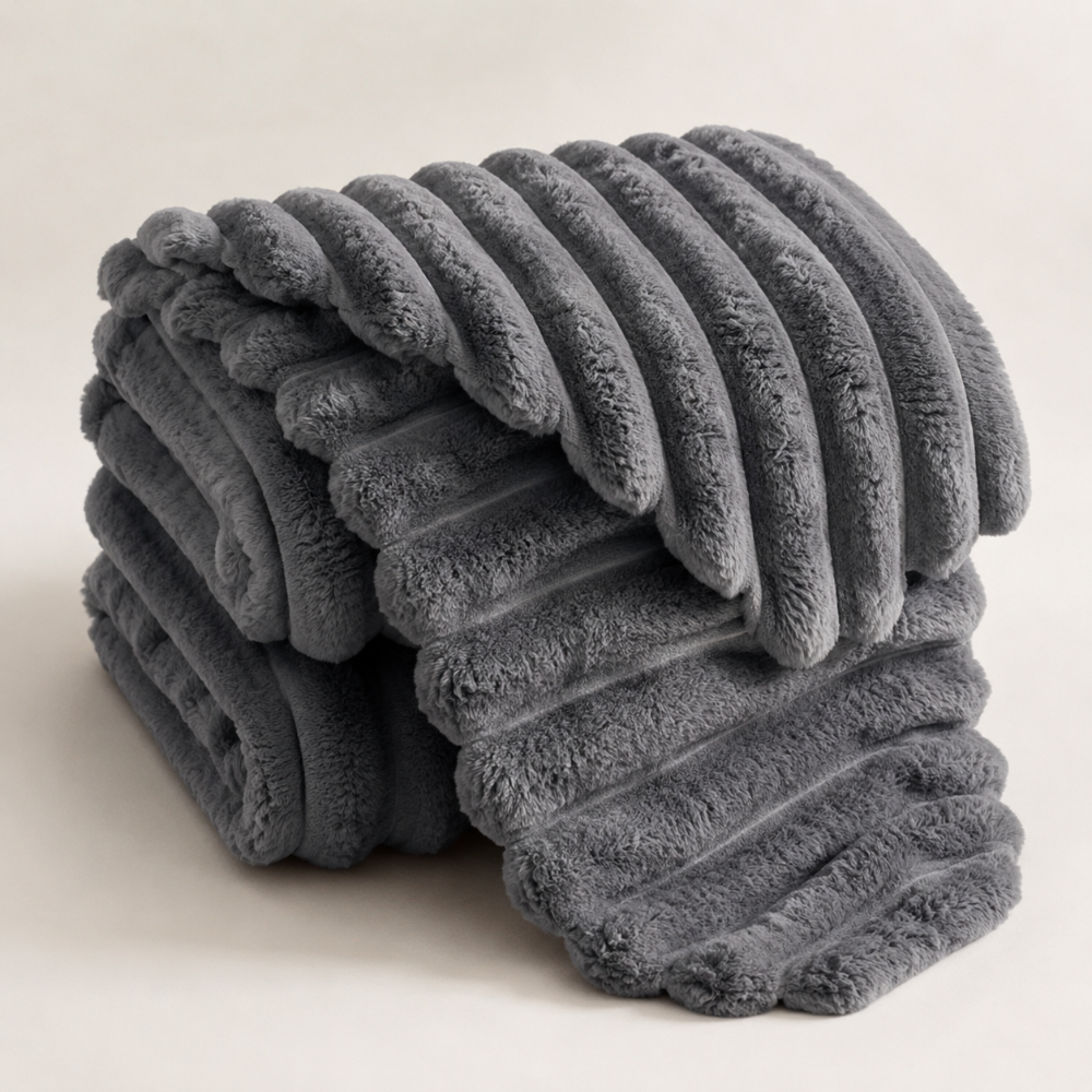 Plush Throw Blanket Soft Warm Cozy Bed