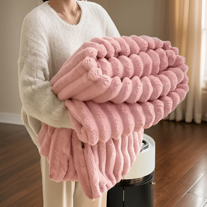 Fleece Throw Blanket Soft Cozy Plush Large