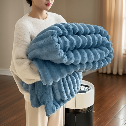 Fleece Throw Blanket Soft Cozy Plush Large