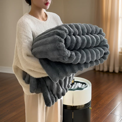 Fleece Throw Blanket Soft Cozy Plush Large