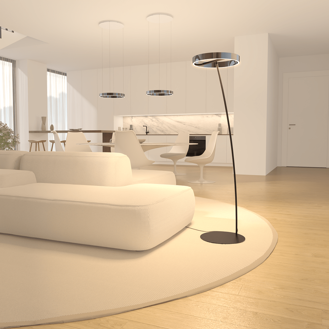 Floor Lamp LED Lighting Remote Control