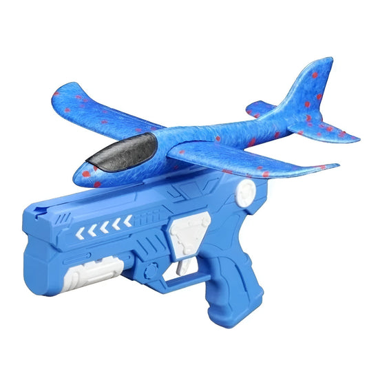 Airplane Launcher Toy Kids Outdoor Foam