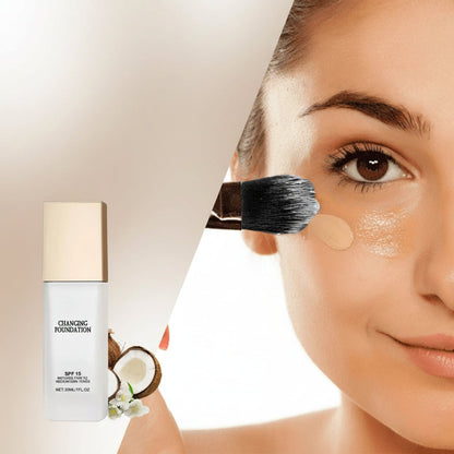 Foundation Makeup Spf Color Changing Bottle